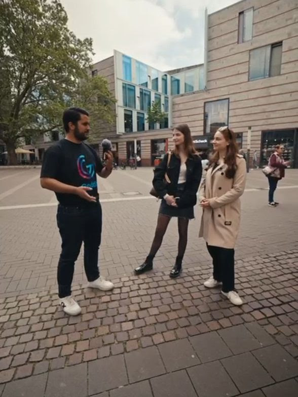 Geddit takes to the streets to interview people on what they think